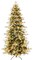 Aspen Slim Christmas Tree Noble Fir with 1,350 Branch Tips, 2-in-1 Multicolor LED Lights & Cordless Connection